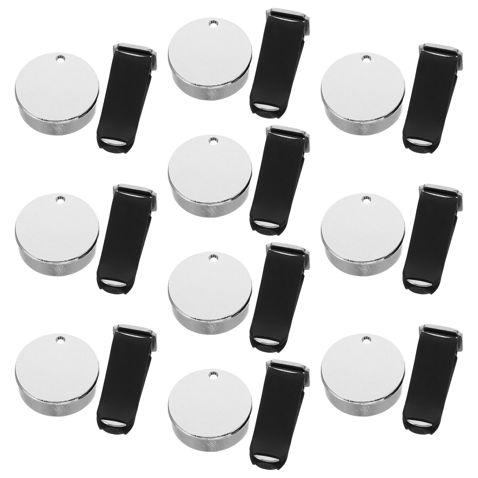 Perfume Fragrance Holder - 10개입 차량용 에어벤트 클립, 금속 소재