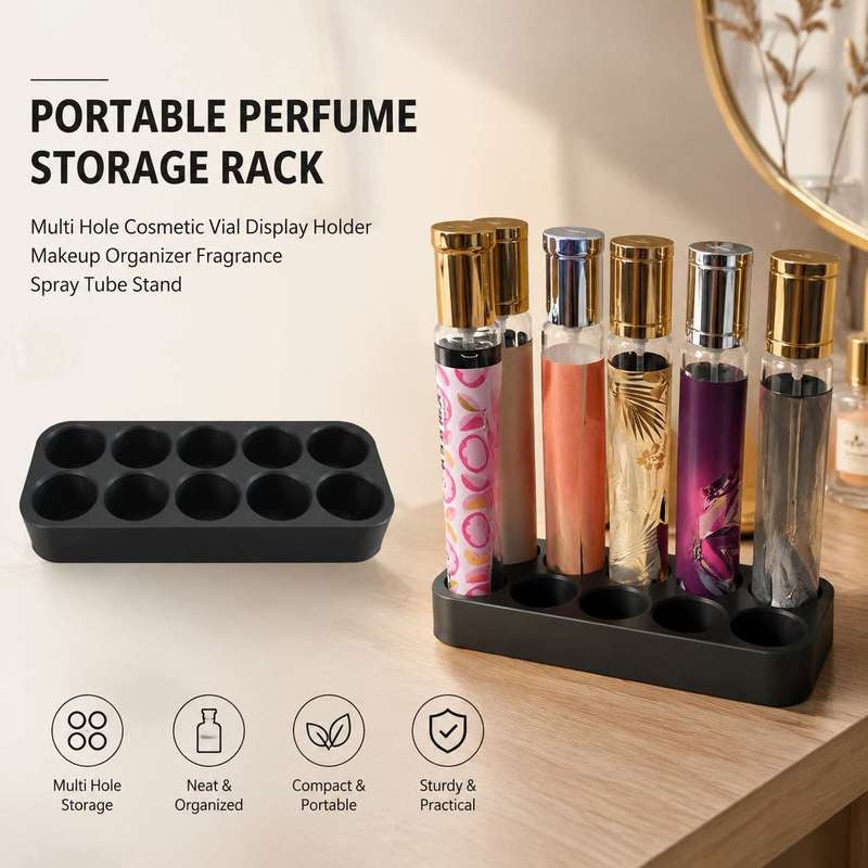 Perfume Fragrance Holder - 향수 정리대 다용도 슬롯 향수병 선반