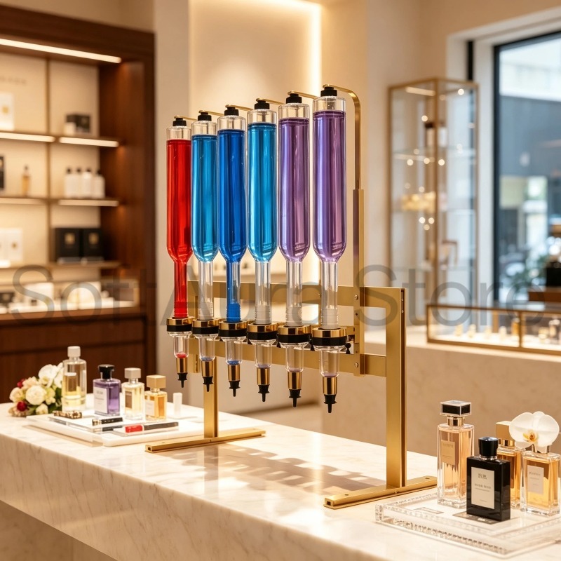 상업용 6향 향수 디스펜서 에센셜 오일 도구 장식품 ( - Perfume Fragrance Bar 리뷰 및 가격