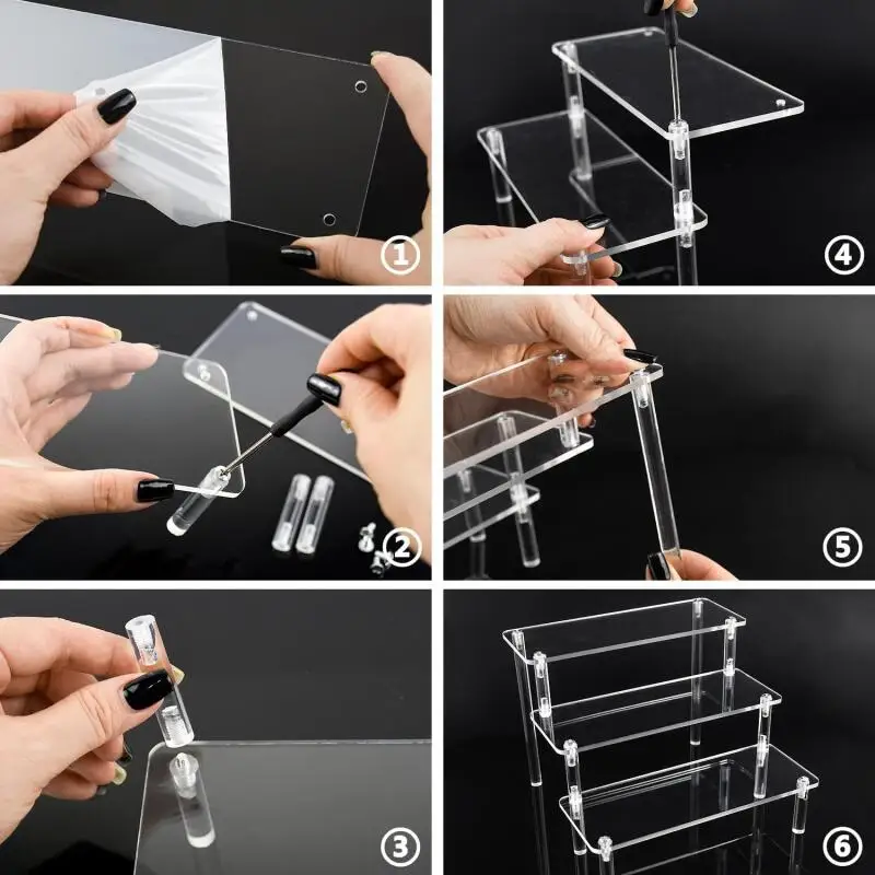 1-4 레이어 아크릴 디스플레이 스탠드 컵케익 향수 인 - Perfume Fragrance Holder 리뷰 및 가격