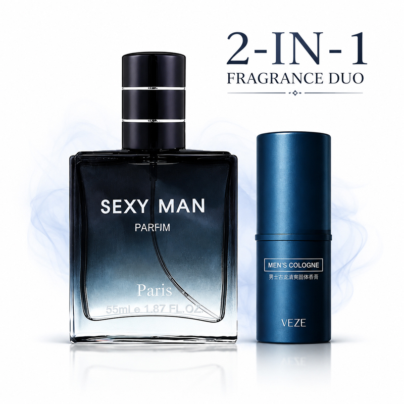 남성용 향수 세트 2-in-1 스프레이 & 솔리드 콜로 - Fragrance Long Lasting Perfume 리뷰 및 가격