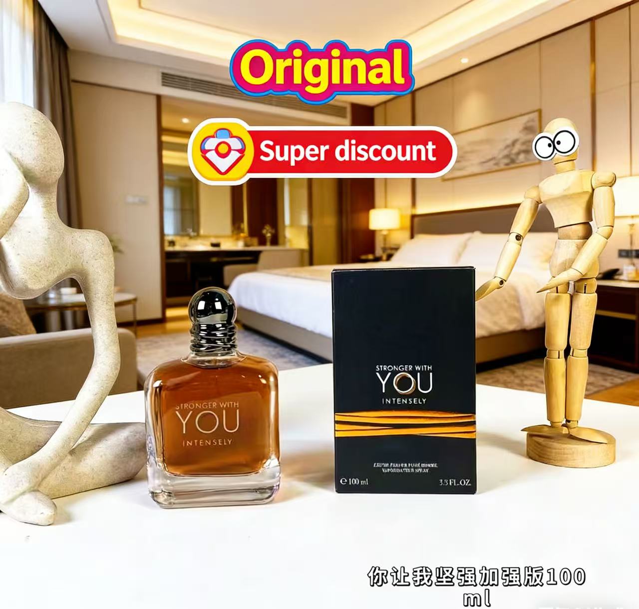 베스트셀러 100ml 스트롱거 위드 유 앱솔루트 오리지 - Perfume Fragrance Families 리뷰 및 가격