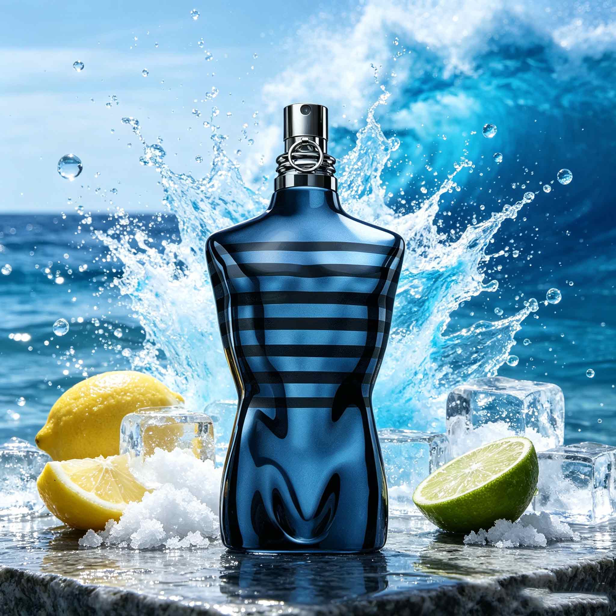 장 폴 고티에 르 말레 인 블루 남성 향수는 예술적인  - Perfume La Fragrance 리뷰 및 가격