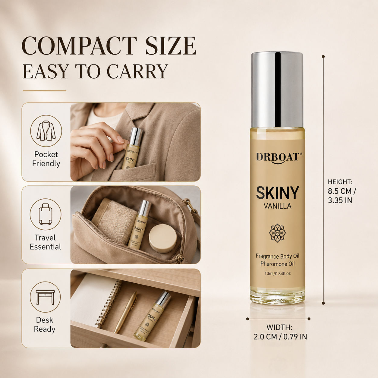 남성용 롤온 향수 오일, 피부처럼 부드러운 바닐라 화이 - Fragrance-Oils Perfume 리뷰 및 가격