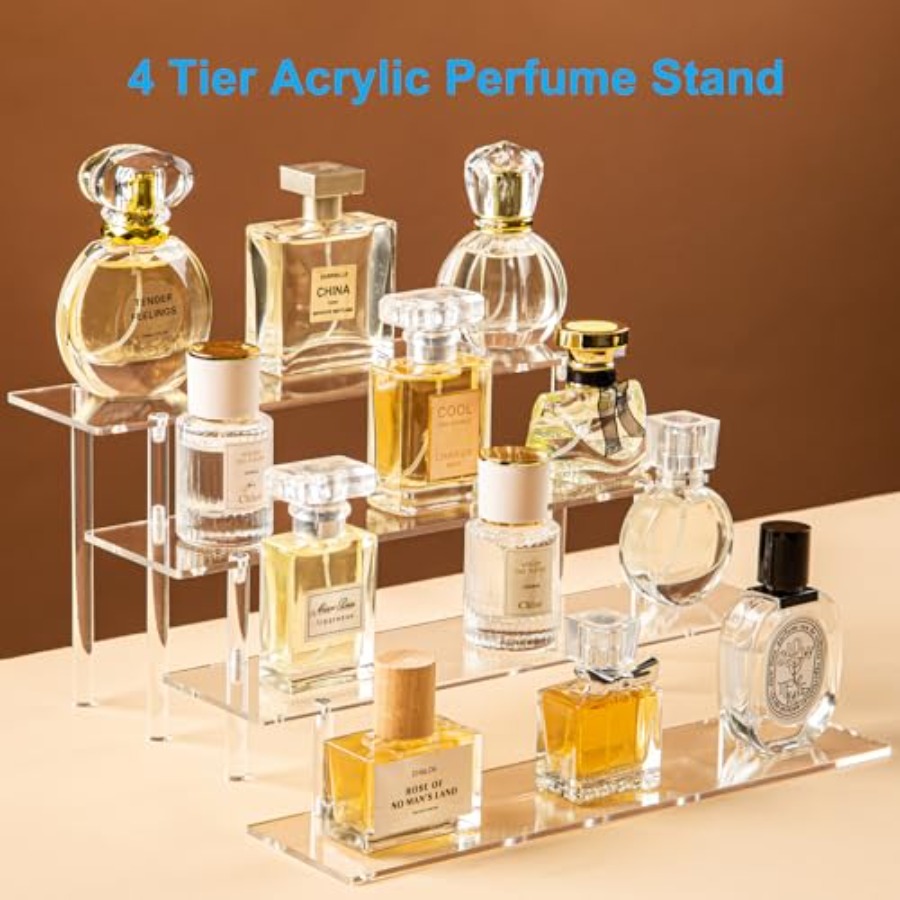 4단 아크릴 향수 정리대, 향수, 코롱, 화장품, 스킨 - Perfume Fragrance Holder 리뷰 및 가격