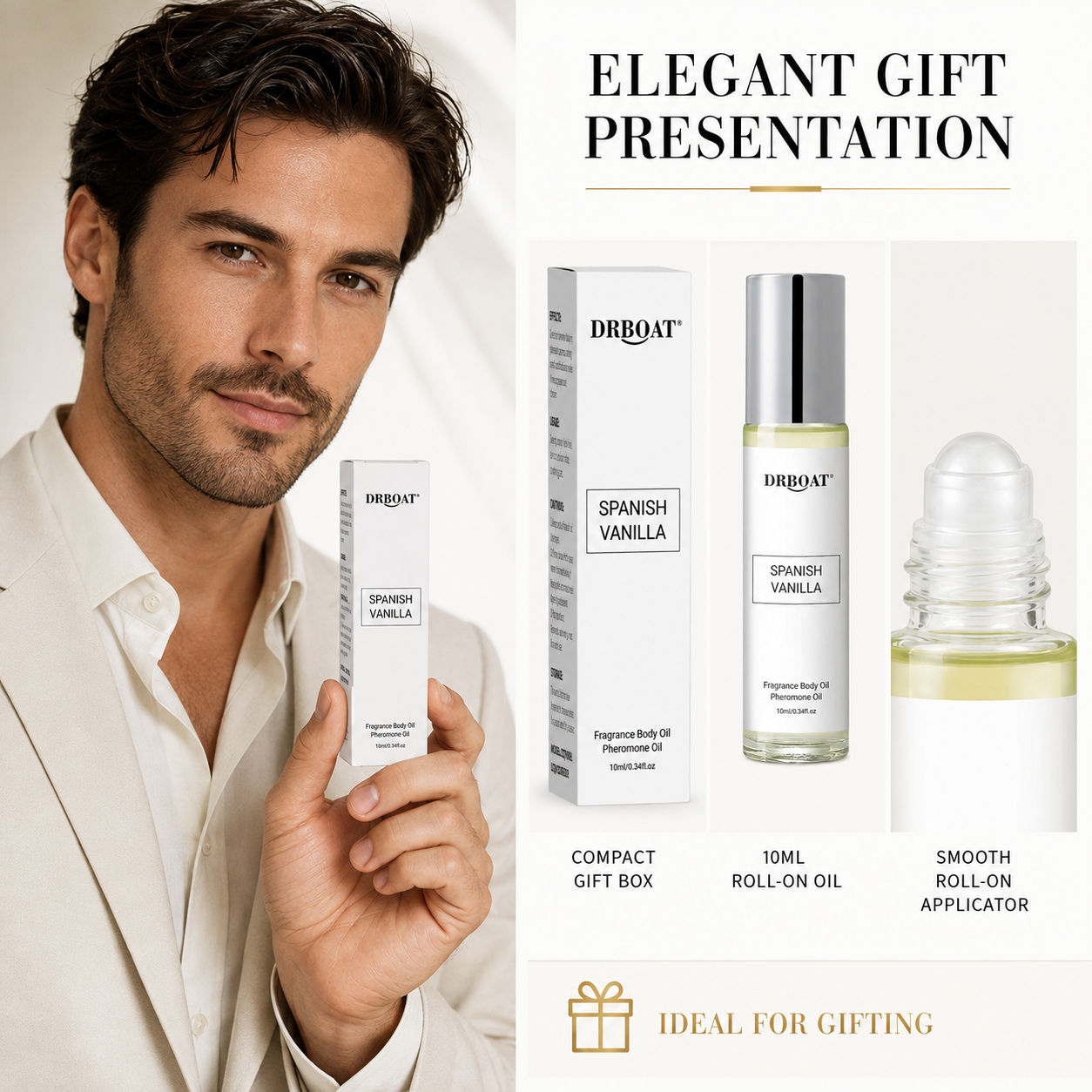 남성용 스페인 바닐라 롤온 향수 오일, 알코올 무첨가, - Fragrance-Oils Perfume 리뷰 및 가격