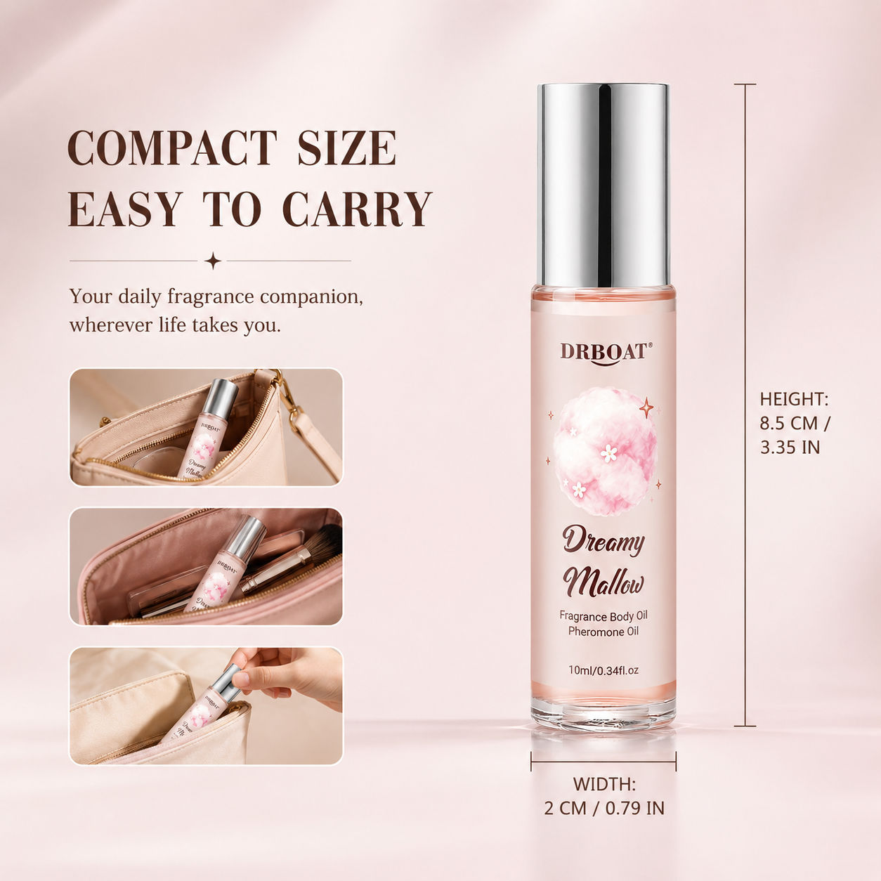 여성용 롤온 향수 오일, 마시멜로 스트로베리 향, 알코 - Fragrance-Oils Perfume 리뷰 및 가격